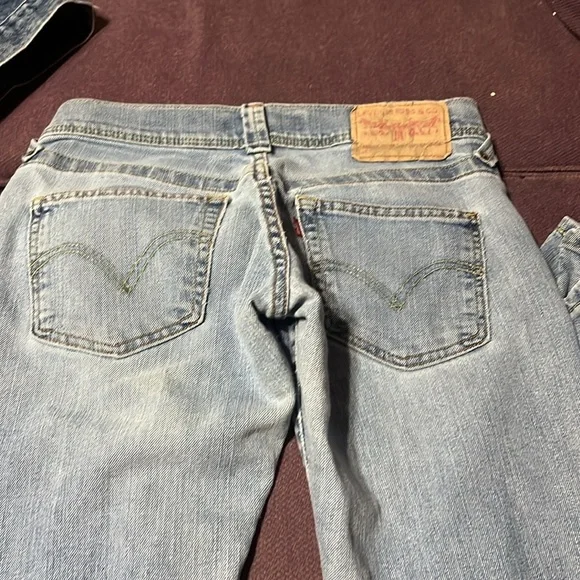 Levi’s 513 slouch boot cut button fly Jean - Picture 6 of 10